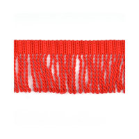 50mm Red Heavy Bullion Fringe