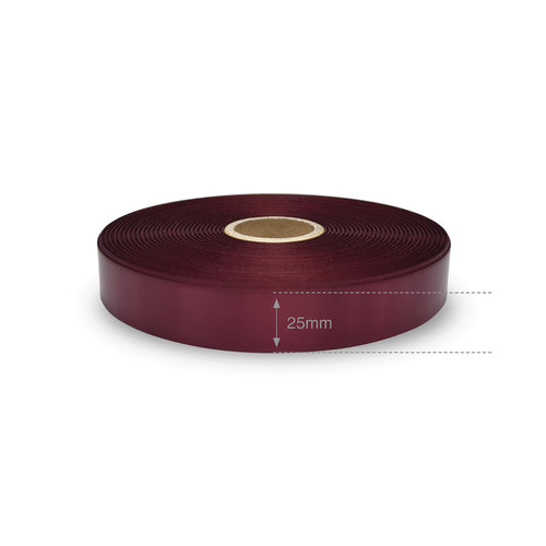 25mm Burgundy DM Ribbon