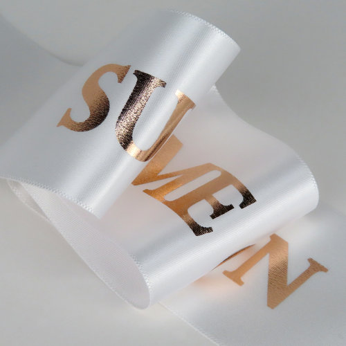 110mm Rose Gold Metallic Foil